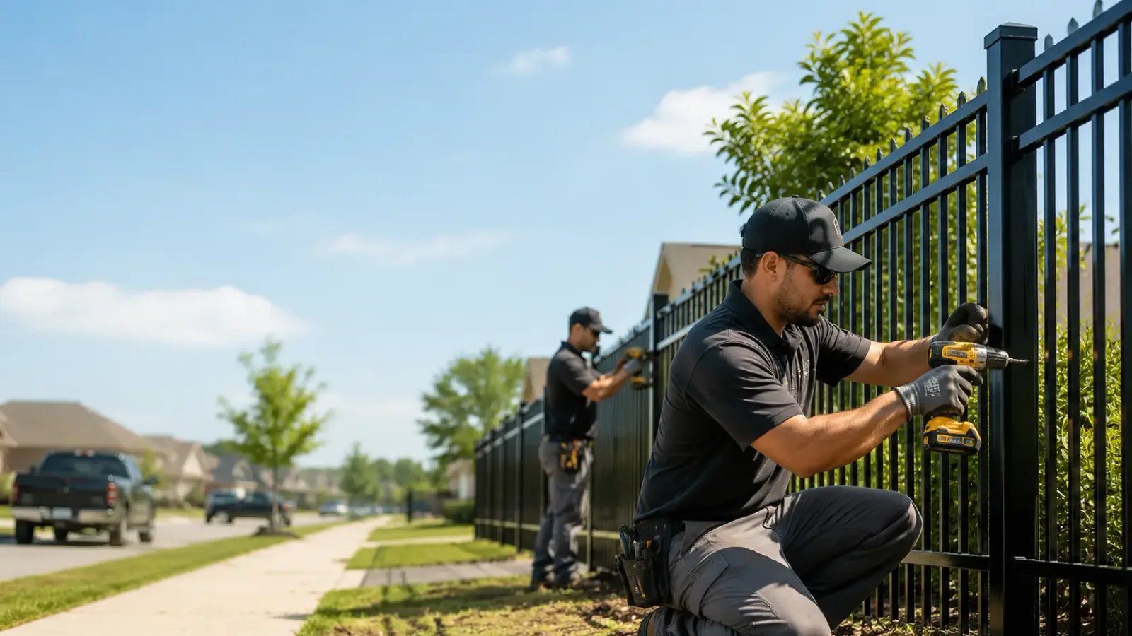 Metal Fence Installation in Gobles, MI